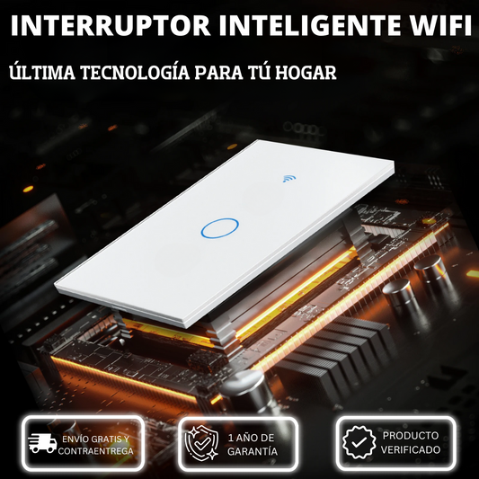 INTERRUPTOR WIFI INTELIGENTE + GUÍA DE INSTALACIÓN 😱